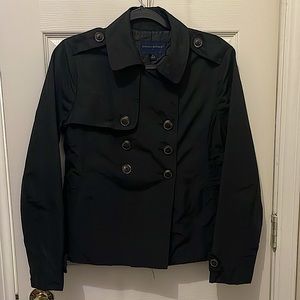 Banana Republic Clara Short Trench Coat Jacket Medium